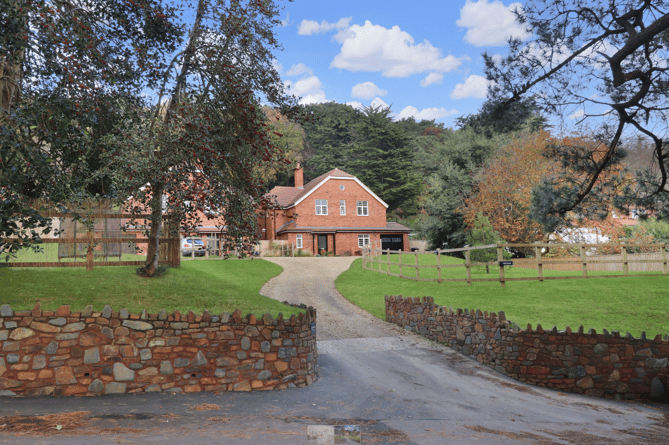 Treetops, a luxury detached property situated on the edge of the Exmoor National Park hits the market