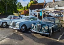More than 30 pre-1960 cars attend international rally on Exmoor
