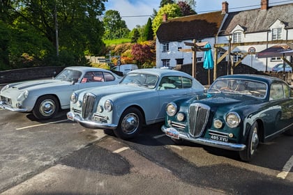 More than 30 pre-1960 cars attend international rally on Exmoor