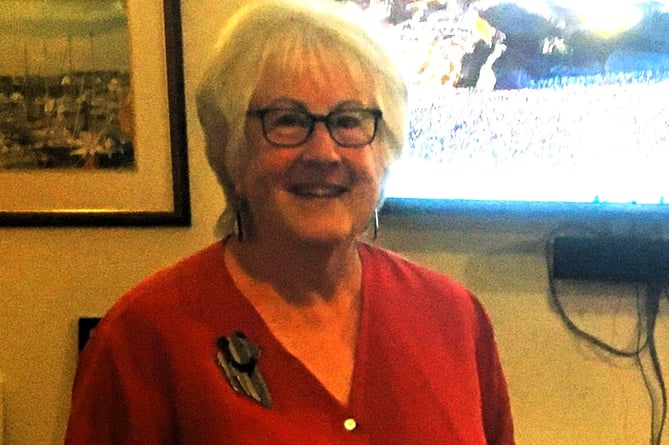 Liz McGrath, who addressed the Base for Life meeting.