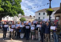 Reform UK candidate Fred Keen takes to the street to meet Minehead residents