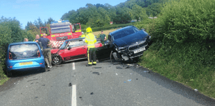 Witness appeal after four-crash on A39