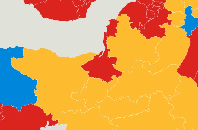 Survation prediction for the general election result in Somerset (Survation)