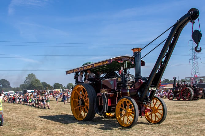 The arena tug of war in 2022 (Photo: WSRA Steam and Vintage Rally)