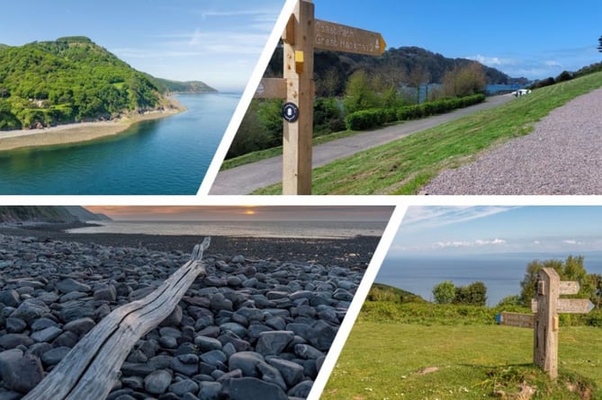 New stretches of the coastal path across Exmouth are becoming part of the King Charles III England Coast Path.