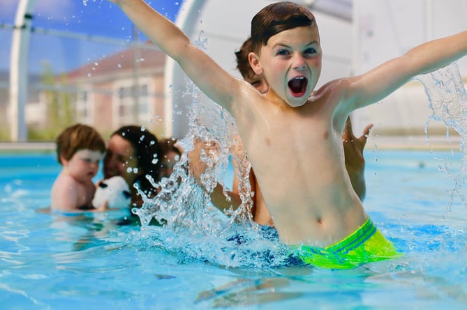 Swimmers enjoying the St. Michael's PTA Swimming Pool in Minehead (Photo: St. Michael's PTA Swimming Pool)