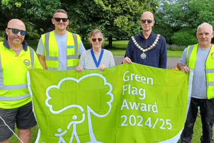 Town park awarded Green Flag for excellence