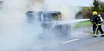 Car destroyed in early hours sea front blaze