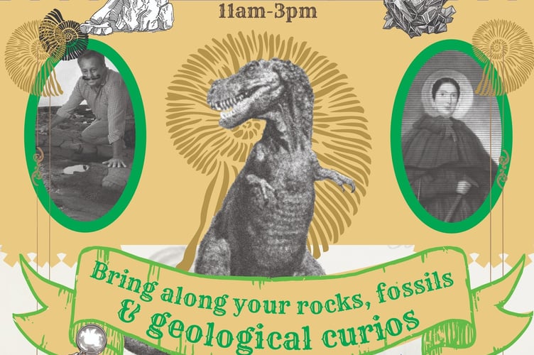 A fossil roadshow is being held in Watchet on August 1.