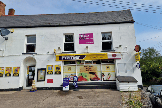 Kilve's village shop and Post Office used to be a residential property in the 1950s. 