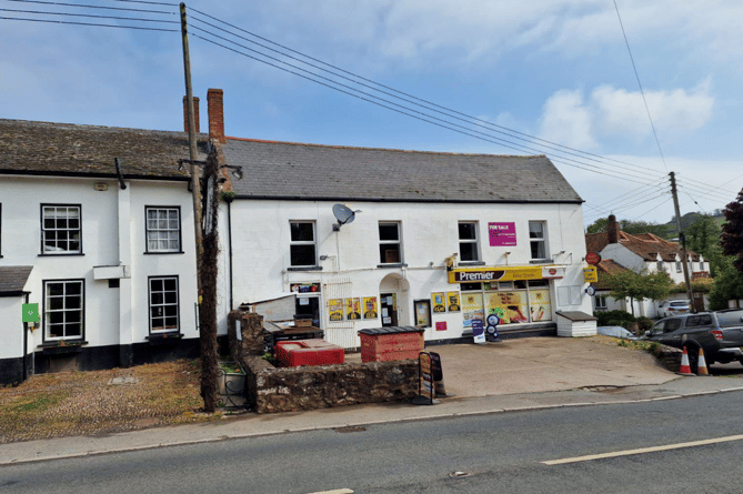 Kilve shop and post office may be converted to a home. 