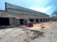 Consent for historic tithe barn roof replacement