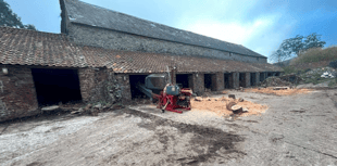 Consent for historic tithe barn roof replacement