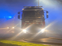 Firefighters tackle early hours house inferno