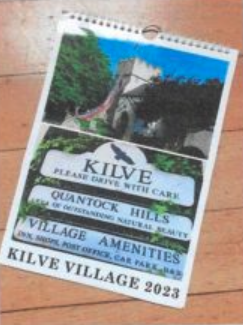 A previous Kilve Calendar.