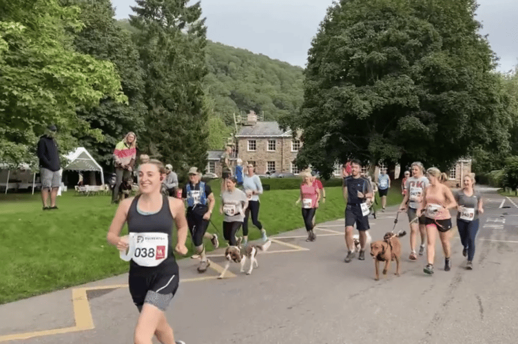 Dulverton trail fun run and canicross