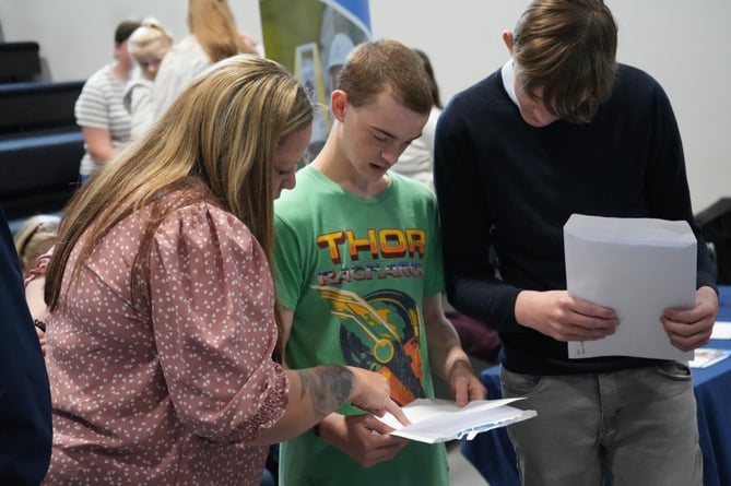 Pupils celebrate outstanding GCSE success across West Somerset