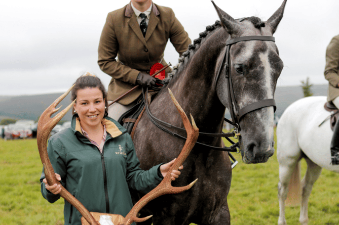 Local Hunter Champion, Charlotte Swaby's Clover Royale