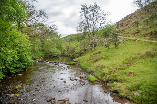 Lorna Doone Valley, Exmoor.