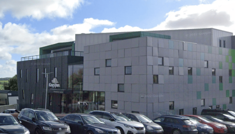 Kingspan Group's headquarters in Kingscourt, Co. Cavan, Ireland. 