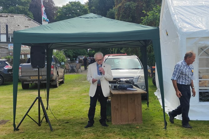 Micky Steer (Photo: Exford Flower and Produce Show Committee)