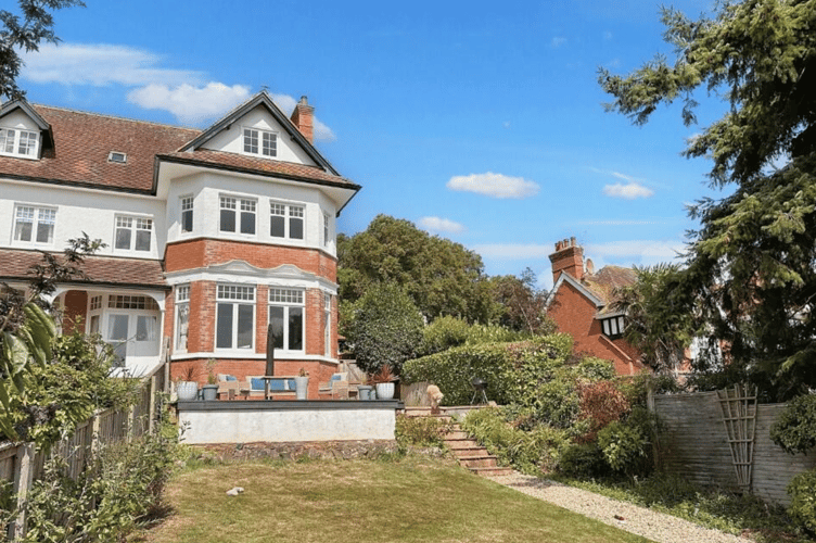 Delightful family home comes to market on the North Hill slopes in Minehead