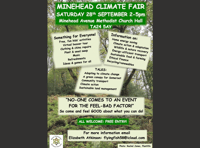 Minehead Climate Fair to inspire West Somerset with positive solutions