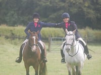 Riding club goes pink for charity