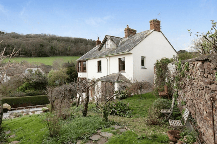 Detached family home with views of Dunster Castle hits the market