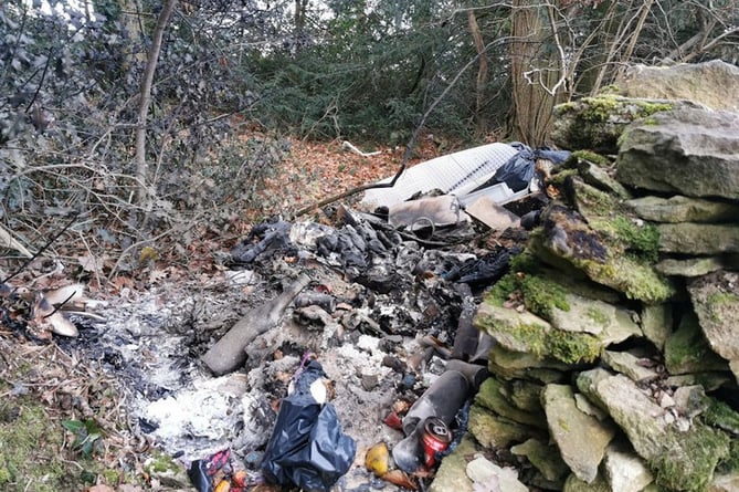 Fly-tipping is a huge problem in Somerset (Photo Country Land and Business Association)