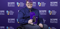 Zahari Brimacombe named Purple Pioneer by leading disability charity