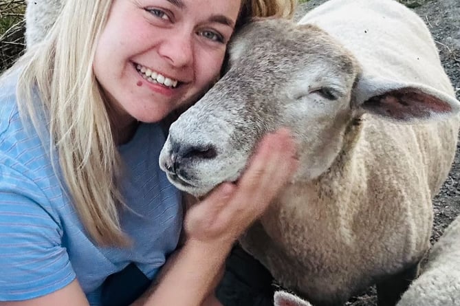 Sophie Cole, a young farmer in Kingston Seymour (Photo: Sophie Cole)