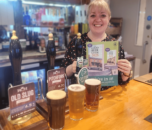 The New Inn, Halse, has been included in the new CAMRA Good Beer Guide.