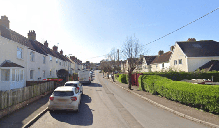 A gas leak caused homes in Flowerdale Road, Watchet, to be evacuated. PHOTO: Google Maps.