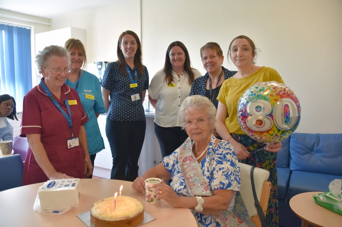 Helen McDermaid recently celebrated her 80th birthday