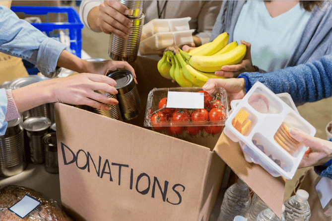 Moorland Food Bank needs help to avoid having to close. IMAGE: Give As You Live.