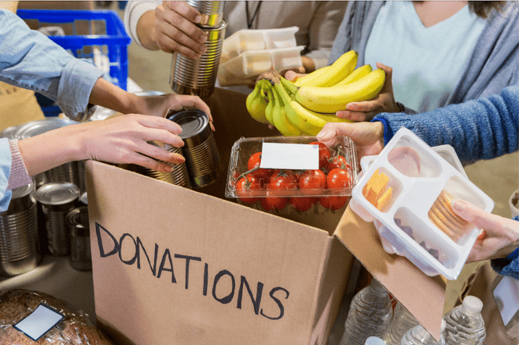 Moorland Food Bank needs help to avoid having to close. IMAGE: Give As You Live.