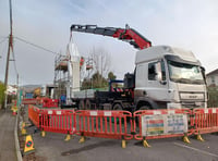 Exmoor road closures amid six-figure investment to boost sewer network