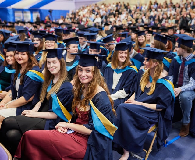  University Centre Somerset graduates celebrate