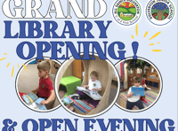 Community invited to new school library opening event