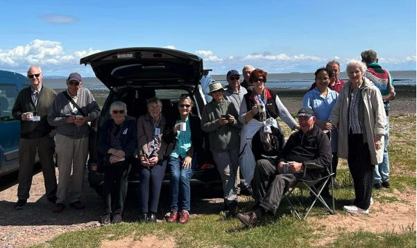 Some of the amblers not ramblers at a previous meet. PHOTO: Minehead Dementia Action.