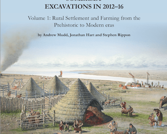 The cover of one of the monographs published by Cotswold archaeology after an excavation at Hinkley Point.