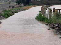 Flood warnings remain in place after Storm Bert battered Westcountry