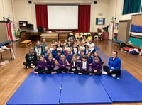 Six teams take part in Primary School Gymnastic competition 