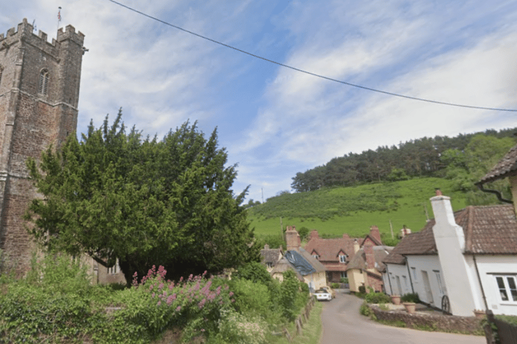 A view of Luccombe village centre. PHOTO: Google Maps.