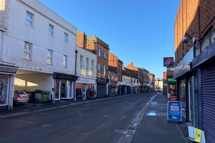 Eastover in Bridgwater will be closed to traffic until the summer of 2025 (Photo: Daniel Mumby))