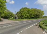 A358 closed after lorry crashes and catches fire in West Somerset