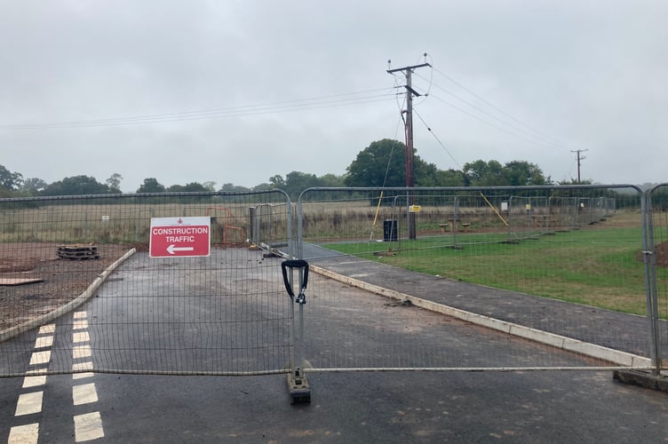 Proposed site of 90 homes within the Hartnells Farm development site in Monkton Heathfield (Photo: Daniel Mumby)