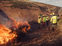 Controlled burning likely to be cause of smoke over Quantock Hills