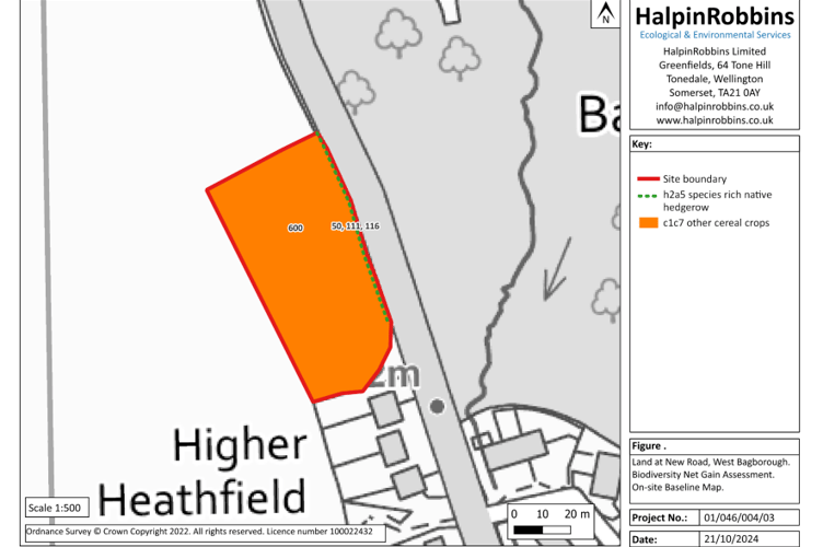 A planning application for five new social rent homes in West Bagborough has been submitted